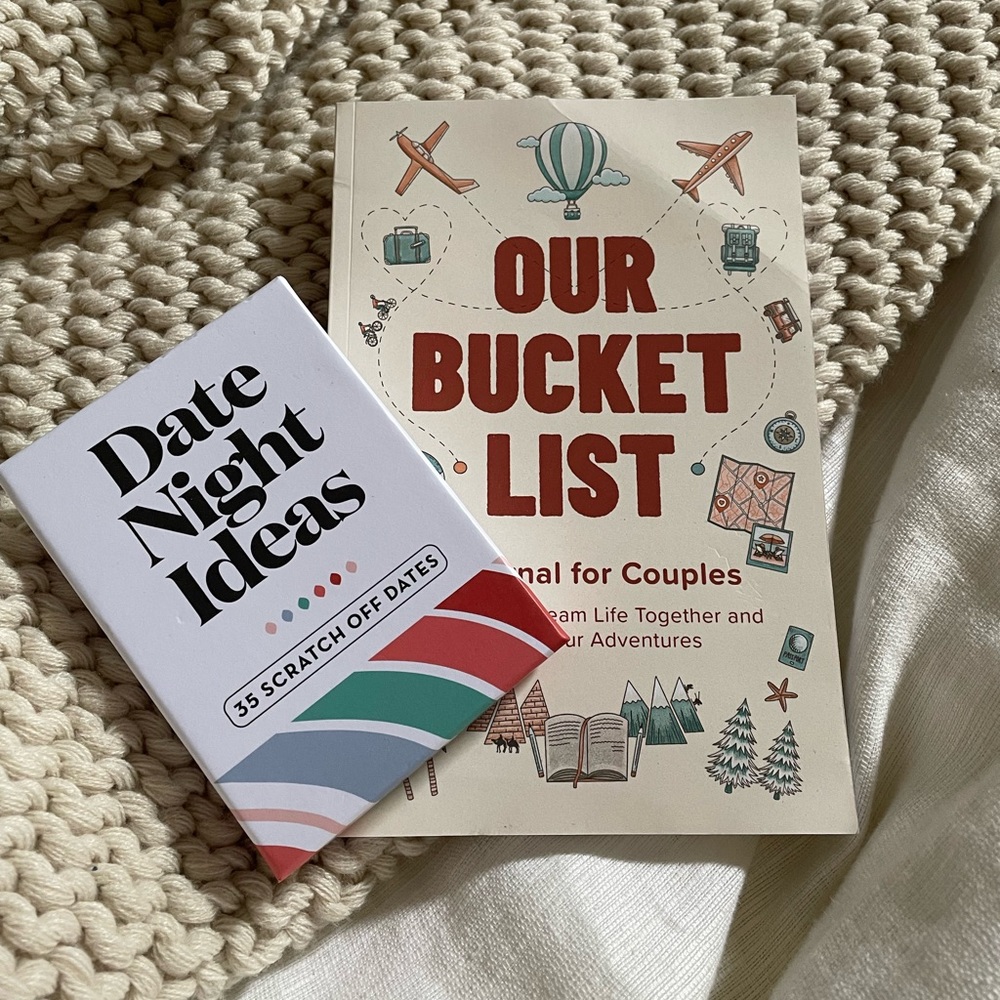 Date Night Ideas Scratch Off and Bucket List Journal